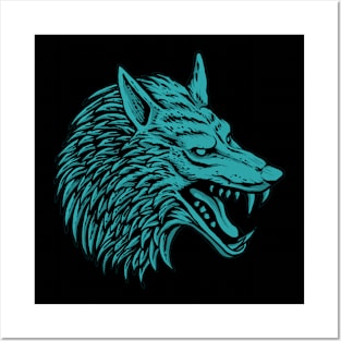 The wolf Posters and Art